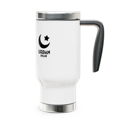 White Urban Iman Stainless Steel Mug