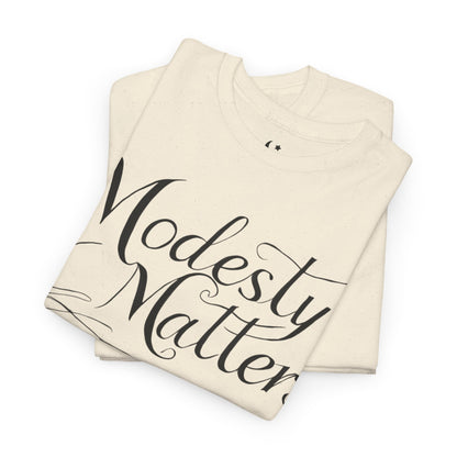 Modesty Unisex Heavy Cotton Tee