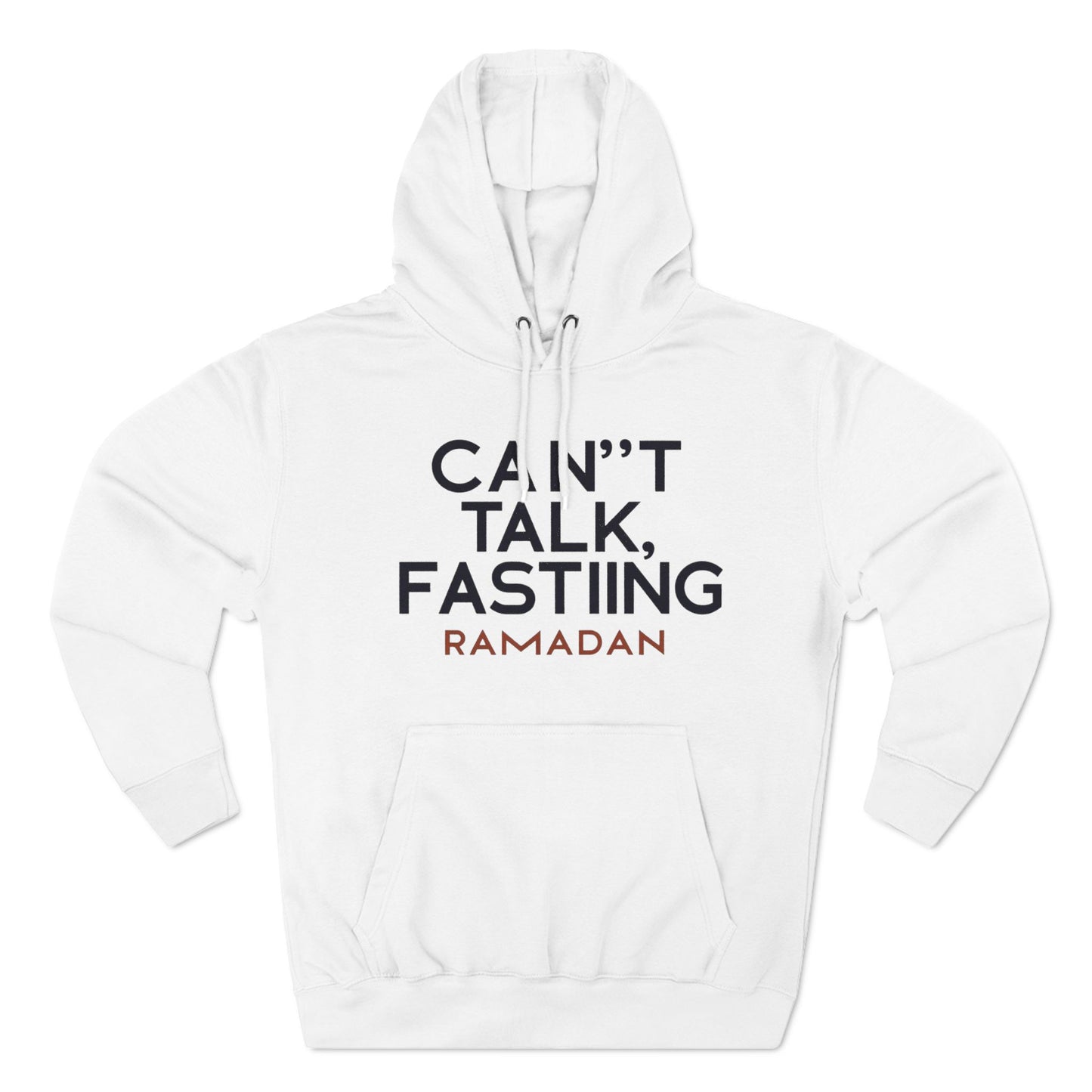 Can Talk Vibes Fleece Hoodie