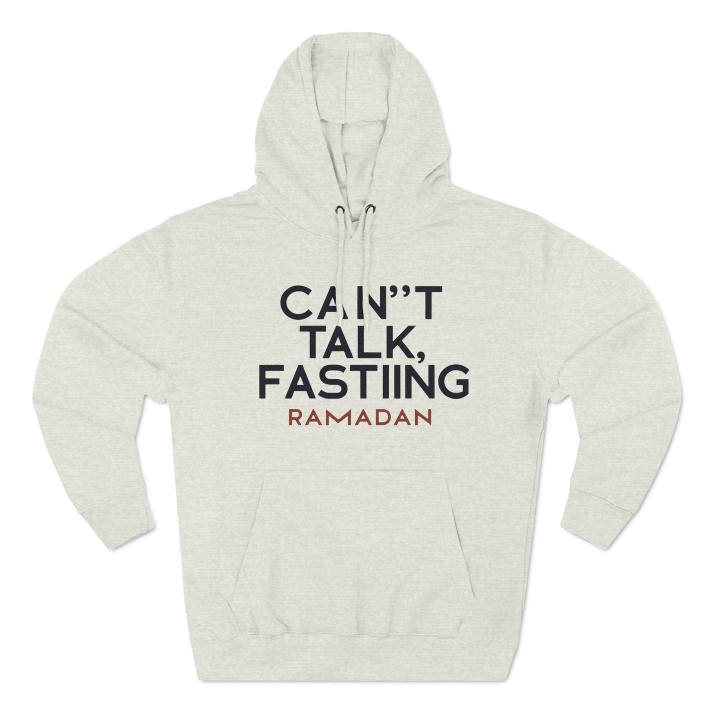 Can Talk Vibes Fleece Hoodie