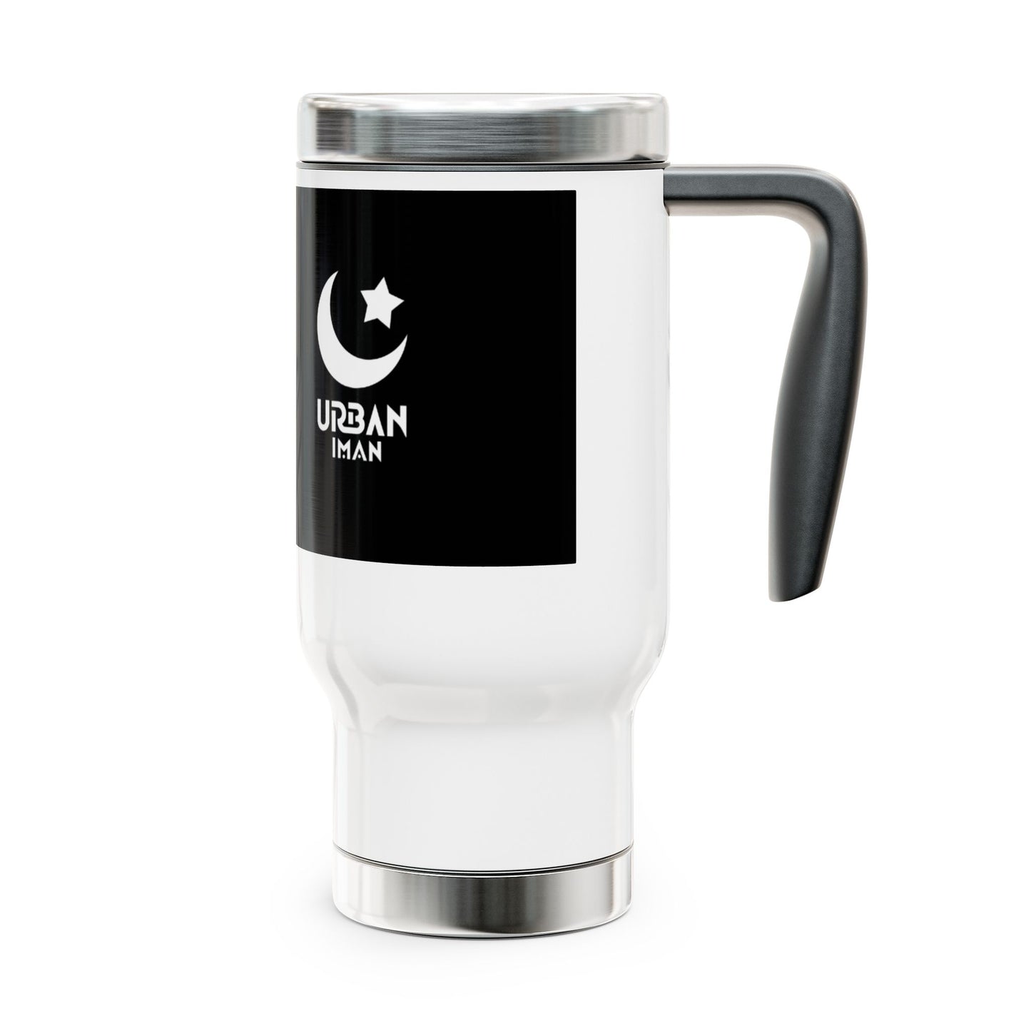 Black Urban Iman Stainless Steel Mug